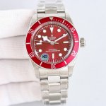 V2升级版帝舵 Tudor 碧湾系列对于帝舵来说，无疑是一个庞大的产品线，在今年推出了一只全新的单色碧湾，以绝对的实力被认为是劳力士无历黑水鬼的平替！今年推出的