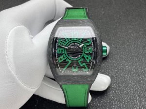 Abf最新品 Franck Muller 法穆兰 Vanguard V45 碳纤维 25周年特别纪念限量款 彰显无畏突破的精神 结合更富科技时尚感的像素元素 呈