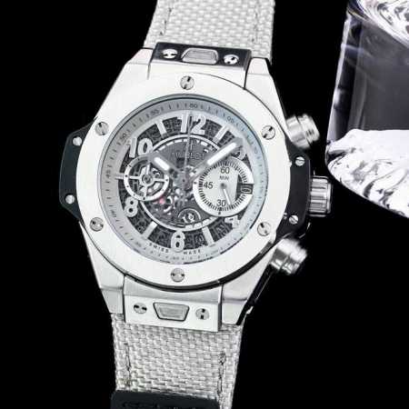 Hublot 宇舶 英勇无畏，拳拳出击，简称“Hub”“恒宝”，Bigbang大爆炸元素材料计时码表v2版表壳采用进口316精钢材料 设计感爆炸搭载进口跑秒机芯 - 点击图像关闭