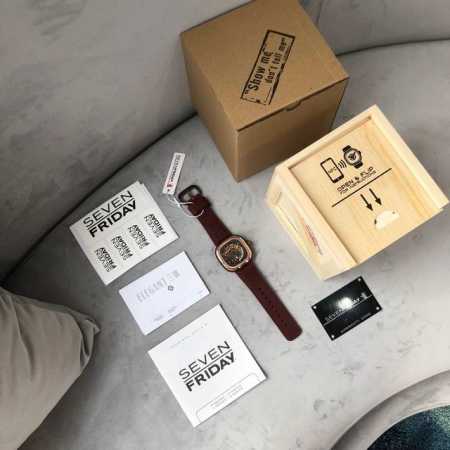 一手独家现货 原单七个星期五 Sevenfriday自动机械女表 Sf- 01 支持Ios 安卓Nfc软件验防伪 支持专柜验货 大小47.6Mm*47Mm 厚2 - 点击图像关闭