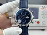 Zf出品，Iwc 万国 波涛菲诺计时腕表 腕表尺寸42Mmx13.5Mm。完美同步，表壳以精钢材质打造，通过细致的抛光打磨之后呈现出细腻光泽，表耳弧度自然，与表