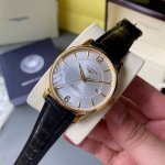 白 -金 钢带+20 浪琴-Longines 瑰丽系列尊贵大气 绅士风范 卓越品质 热卖全城 采用全自动机械机芯 顶级316精钢表壳表带 矿物质超强镜面 直径4