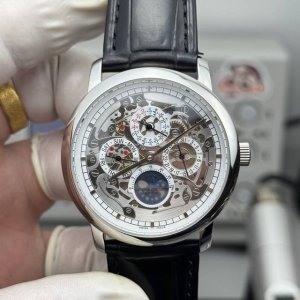 江诗丹顿镂空万年历 Cal112Qp机芯 41M