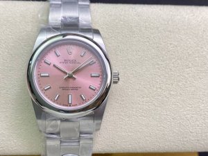 SK厂 v2版 劳力士Rolex 蚝式恒动型31mm，升级了全拉丝表带和冲压LOGO皇冠 直径 31mm 机芯 搭载全自动机械机芯 圈口 光圈 镜面 防刮蓝宝石