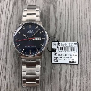 原单品质 美度 Mido 指挥官系列 M021.431. 41 自动机械男表 搭载全自动2836机芯 40Mm表径 蓝宝石玻璃 原厂壳套50M防水 三码合一 大