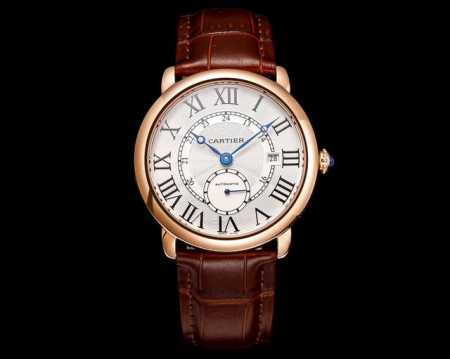 白壳 金壳 钻50 台湾厂出品 精品复刻 敬请品鉴 Tw 推出系列 Cartier 卡地亚 Mo1 Ronde De Cartier 男士腕表采用 Cal.19 - 点击图像关闭