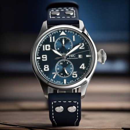 白 金 Tw新品 颜值巅峰 Iwc旗下最耀眼的明星，万国长动能月相专家。 全新飞行员系列Iw51584透底腕表。 表壳 316L精钢表壳，打磨抛光非常圆润。小秒 - 点击图像关闭