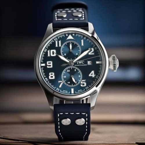 白 金 Tw新品 颜值巅峰 Iwc旗下最耀眼的明星，万国长动能月相专家。 全新飞行员系列Iw51584透底腕表。 表壳 316L精钢表壳，打磨抛光非常圆润。小秒