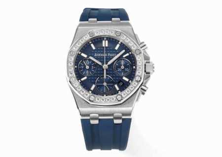 Sj出品 Omf 爱彼 Audemars Piguet女款37Mm A 明星王子文同款 目前最高机械机芯版本正品是机械！机械！不要花冤枉钱买了个石英！ Ap 皇 - 点击图像关闭