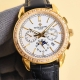 FFF金 新品推荐 百达菲丽Patek phiippe 复杂日月功能上市汇集星期，月份，日期等功能于一身，最佳男士腕表之美誉！搭载9100机械机芯，秉承瑞士制表