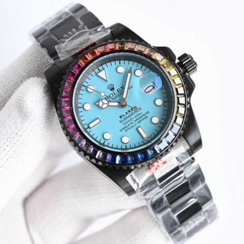 sj出品 新品 劳力士 Rolex X43 顶级玩物毒货，不喜欢撞款街表水鬼的你，他绝对是你的知音。用劳力士最经典的潜航系列水鬼作为原型，经过圈口的二次改装，然