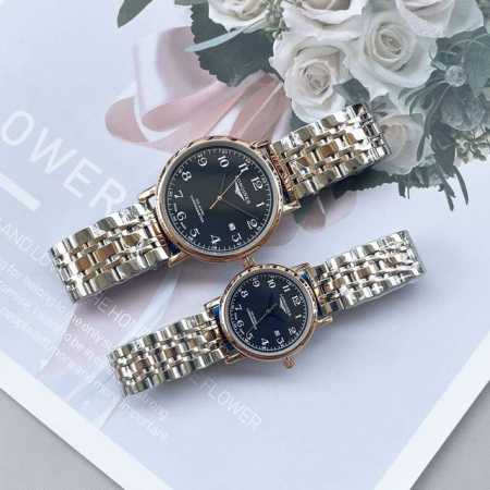 白皮 .金 .钢20 浪琴-LONGINES 情侣对表 原装进口石英机芯 316L精钢表壳 直径男39mm女29mm 厚8mm如果今天的阳光停止了它耀眼的光芒。 - 点击图像关闭