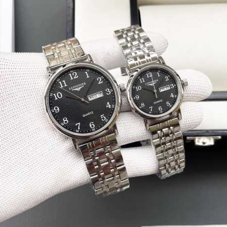 白壳 金壳 钻圈+30 钢带+20 浪琴-Longines 精品情侣腕表 经典三针设计 尊贵大气 绅士风范 卓越品质 热卖全城 采用进口石英机芯 顶级316精钢 - 点击图像关闭
