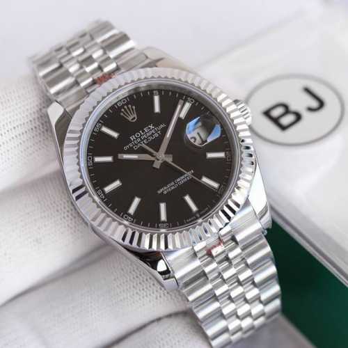劳力士日志系列不断提高效果 Rolex劳力士 间金 间玫 精钢不断改进的钻研精神 特别是五大神器的业界认可 目前销量一直成上升趋势 尺寸 直径41Mm 表镜 抗