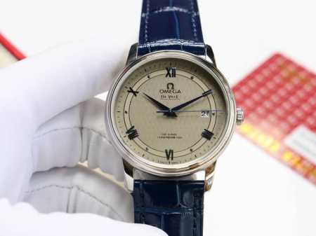 金+10欧米茄-Omega 碟飞系列 男士腕表 字面与正品一致，弧面时刻丁高清矿物质水晶镜面，更高清历时9个月多次纠正升级，打造1:1壳型，力求完美！直径39M - 点击图像关闭