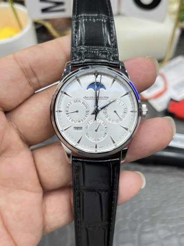 V9积家大师万年历系列39Mm*11.5Mm改装定制版868全自动机芯，所有功能对版