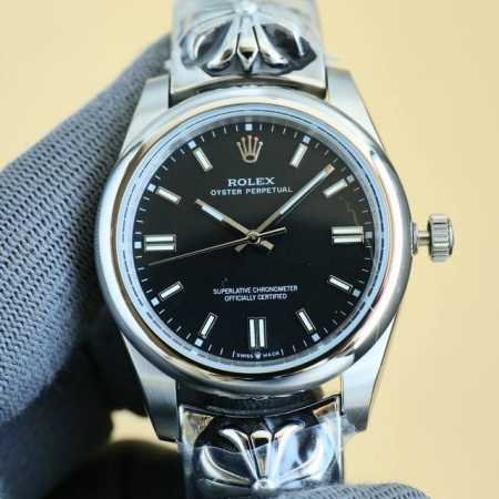 新品 强势爆款七彩糖果 劳力士Rolex Oyster Perpetual蚝式恒动官方同步124300型号完美打造原装细节，采用316L精钢表壳，原装同步壳形、 - 点击图像关闭