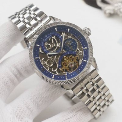 品牌：卡地亚-Cartier DDD 类型：男士腕表 DDD 壳套：顶级版316精钢L DDD 表带：进口小牛皮 316精钢表带 DDD 机芯：全自动进口机械机