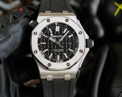 白 金520爱彼Audemars piguet 15710St.Oo.A002Ca.01皇家橡树离岸型 男士机械腕表 尺寸42Mm14Mm 搭配复刻原装Cal.