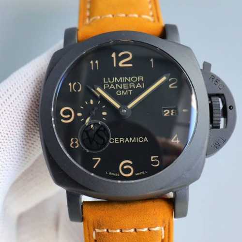 Vs沛纳海M 441 黑陶瓷 壳套44Mm 尺寸 机芯 顶级品质