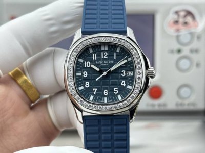 统一价， 新扣+50 DDD Gr工厂P百达翡丽Aquanaut系列机械女手雷，35.6Mm毫米的表径，采用日本9015机芯改Cal.324机芯，完整的还原了原