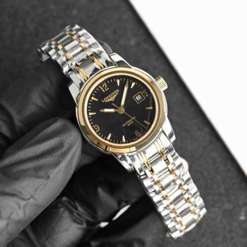 新版：Longines／浪琴-索伊米亚系列 L4、263．3一7、机械女表。 表式：女士手表。 机芯型号： 瑞士Eta2671自动机械机芯 质量保障的核心 。
