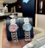 浪琴最温柔的配色女表 心月系列樱花粉冰蓝 表盘直径30Mm 机械石英都 双十一活动拿下更划算 #腕表 #手表 #浪琴 #浪漫一生琴瑟和谐 #浪琴活动 #浪琴心月