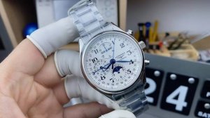 顶级品质 再攀高峰 浪琴名匠八针月相L2.773.4.78.6腕表 万千精妙 汇于一盘 布局精巧 观感绝佳 1 表壳 腕表尺寸42毫米 厚度14.5毫米 表壳由