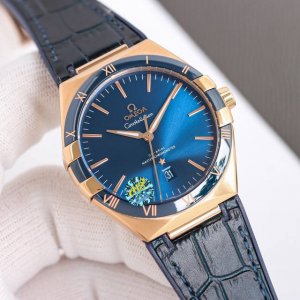 统一价： 欧米茄 Omega 星辉永恒之星座腕表第五代 星座系列！全新原装尺寸41Mm腕表！Om68 1圈口升级，原装一致抛光进口陶瓷表圈，刻度采用白金电镀工艺