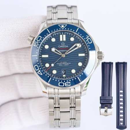 Sj出品 Bls首款ω 欧米茄 Omega 海马300系列 R2 正式上线 这一前沿风尚的欧米茄海马300米系列腕表，整体均按原版开模，进口316L精钢打造而成 - 点击图像关闭