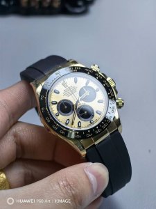 Fh Factory 劳力士 Rolex 迪通拿系列Lx1 性价比配重版迪通拿 壳内配重不掉皮不掉色，整表145G，包金！丹东7750、上海4130、4131机