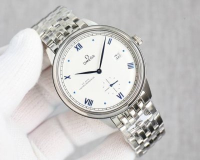 Tw Factory 第三代蝶飞典雅重磅登场两针半机械腕表 1Tw最新推出 欧米茄 Omega 蝶飞系列 Mo1 典雅小秒针款 全新升级版41表径同步官网 内部