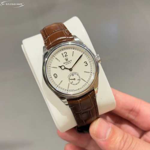 今日推荐！R+Factory 新增力作 超薄90克配重版二针半商务款 劳力士Rolex 恒动1908型 尺寸：39Mm9.8Mm 独家定制改装Chronergy