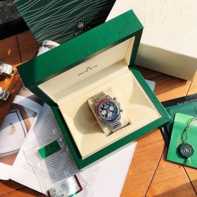 送礼首选140劳力士-Rolex宇宙计型迪通拿 型号116598 Rbow男士多功能腕表 原版开模复 直径40Mm厚度11Mm采用原装进口石英机芯矿物质耐磨镜面