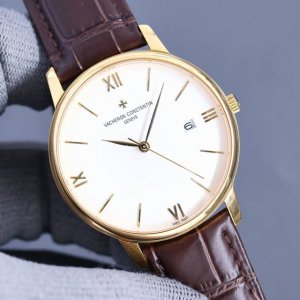 Iu2026墙裂推荐 市场最高复刻 V4升级版本 江诗丹顿Vc传承系列85180腕表！ DDD 1 表壳 尺寸40Mmx9Mm，完美圆形的表壳，搭配微孤式表耳设