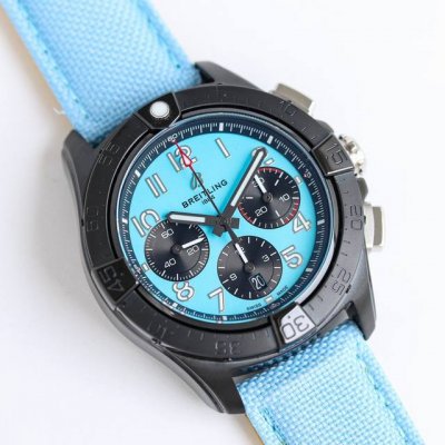 Sj出品 帆布带 钢带 Bls 百年灵 复仇者Sb01474A1C1X1系列 Rw2 新款强势来袭！复仇者系列 腕表表径44Mm，300米超强防水，厚度15.2