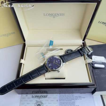 皮带：白 -金 。 钢带：白 -金1000 Kl工厂，名匠系列双日历。浪琴-Longines 名匠双日历L2.775都有哪些特点？ ①搭载和正品机芯一致的亚洲E - 点击图像关闭