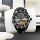 浪琴-Longines火爆新品 搭载全自动机械机芯 316精钢表壳 简约镂空设计 简约时尚 优雅尊贵 矿物质强化玻璃镜面 真牛皮表带 商务休闲 精致型男首选 直