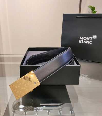 特 万宝龙男士自动腰带- 宽度34Mm 精品钢扣 精工打造 手感柔软 长短可以裁剪 - 点击图像关闭