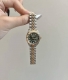 Rolex劳力士 女装日志型系列 自动机械机芯 防水 橄榄绿 日显 镶钻绿盘 女表 瑞表 31Mm 绿色表盘