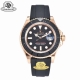 Sj出品 Gold Factory新品 劳力士 Rolex 游艇系列 游艇名仕m126655-0002玫瑰金40Mm，重量达到146克 告别上手假现像 ，搭载3