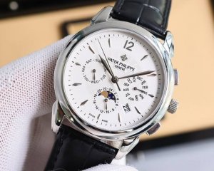 白 -金 2024火爆款式 百达翡丽 实拍图 Patek Philippe R55 贵族的艺术品 搭配进口9100多功能6针机芯 0返修 Pp 功能 24小时,
