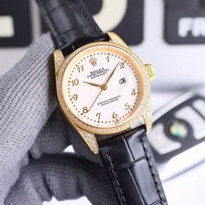 白石 金玫石 劳力士日志型rolex小红书爆款，最佳女神必备款优雅美艺养眼吸睛配备日本原装进口nh05自动机械零返修！表壳采用316L精钢材质打造而成、抗刮损蓝