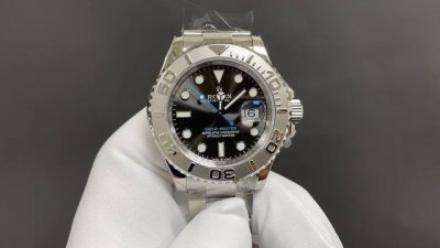 劳力士 游艇名仕 白壳灰40Mm 日本机 顶级品质 出货实拍