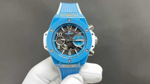 今日推荐 宇舶 陶瓷之王 蒂芙尼蓝 42Mm 1280计时机 顶级品质 出货实拍图！出货实拍