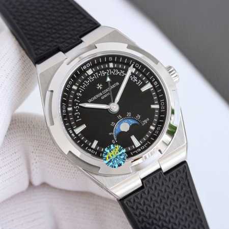 白壳 玫瑰金 到货！新品Vacheron Constantin 经典之美品鉴江诗丹顿众横四海逆跳日历款腕表 型号4000V 210A-B911 堪称意义非凡的里 - 点击图像关闭