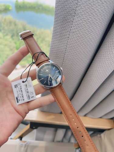 新款到货 Original Tissot,天梭2023新款杜鲁尔自动机械表，龚俊同款，原厂配件搭载2824 C07镂空机芯。蓝宝石玻璃，～42Mm表径 10.8
