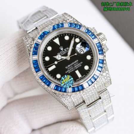 最新款式，高端新品，劳力士 Rolex 水鬼系列Mk1 升级版本，搭配正Eta2824一体机，品质保证！Clean厂C厂 劳力士124060 Submarine - 点击图像关闭
