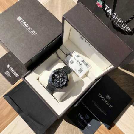 Original Tagheuer 泰格豪雅F1系列石英男士腕表 原单货！六针计时带日历！瑞士原装机芯！精钢表壳，蓝宝石玻璃！专柜售价一万多！～43Mm表径！配 - 点击图像关闭