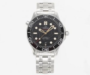 Vs厂Seamaster海马系列海洋宇宙300米300M同轴 至臻天文台表42毫米42Mm潜水表210.30.42.20.011精钢拉丝表壳局部抛光处理 表圈采